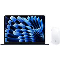 Koop Apple MacBook Air 13 inch (2025) M4 (10/8) 16GB/256GB Middernacht AZERTY + Magic Mouse - 6151126744713