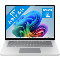 Koop Microsoft Surface Laptop Copilot+ PC 15 Snapdragon X Elite / 16GB / 256GB Platinum Azerty - 196388280186